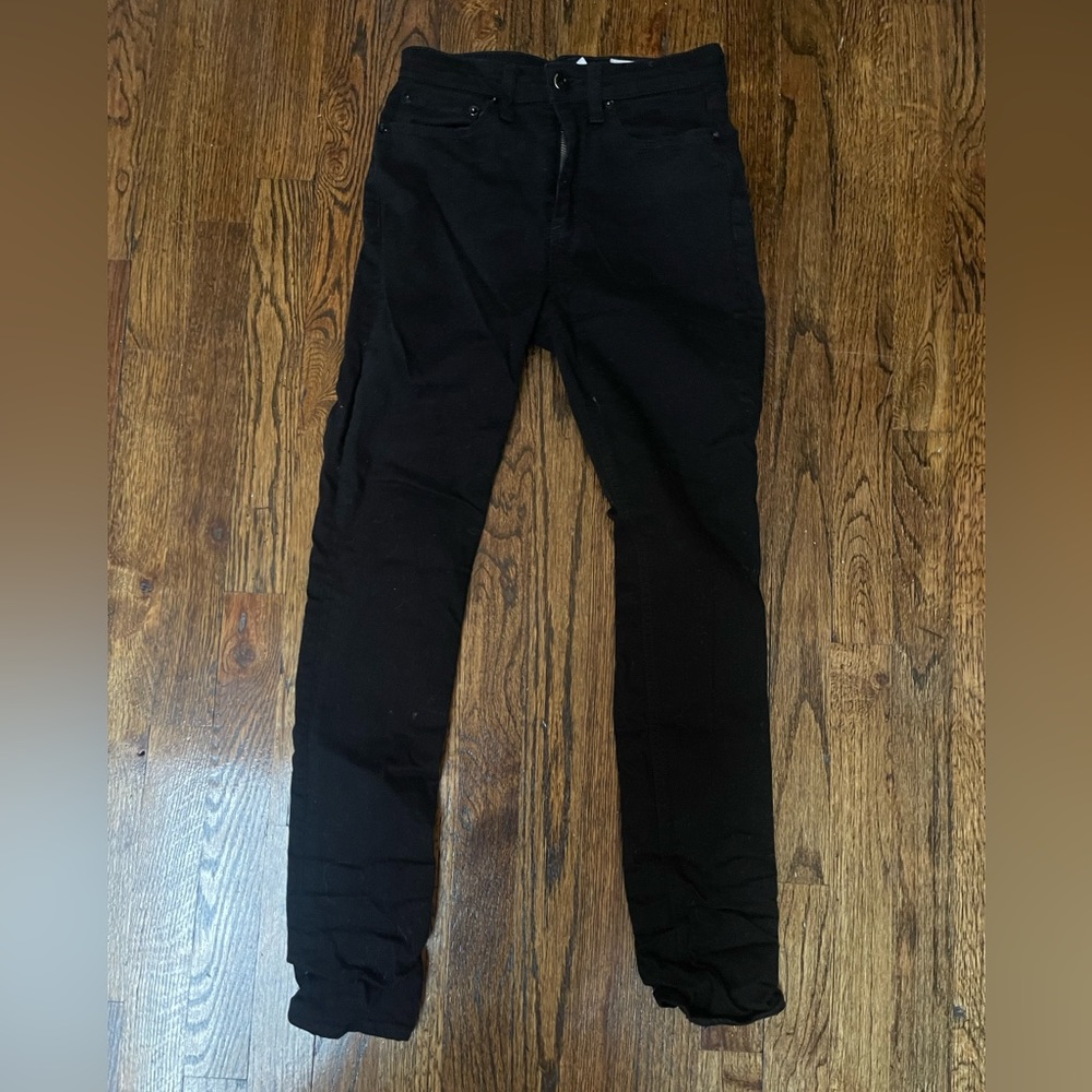 Rag and bone black skinny jeans